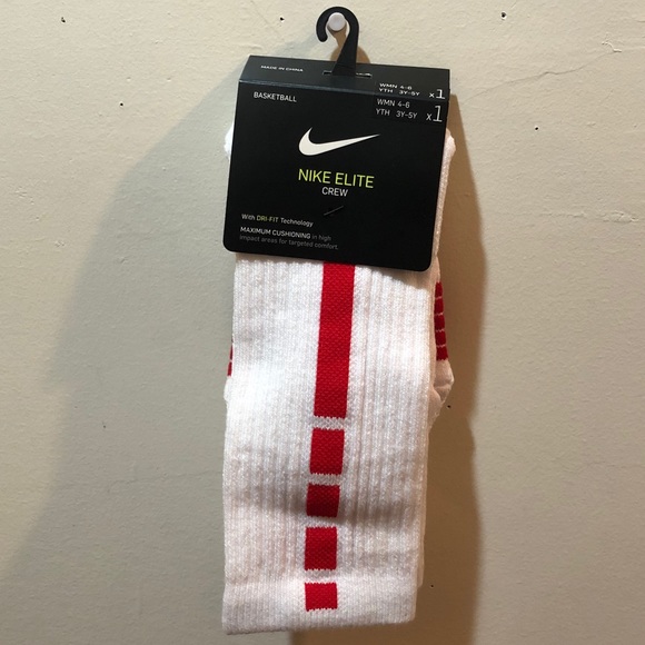 Nike Elite Basketball Socks, Crew, 1 Pair, Various Sizes - Picture 2 of 16